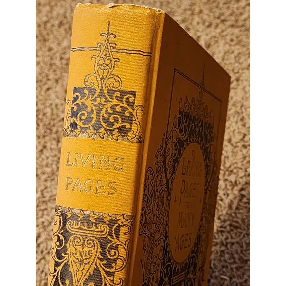 Living Pages From Many Ages By Mary Hield Illustrated Character Traits Vintage - Picture 14 of 14